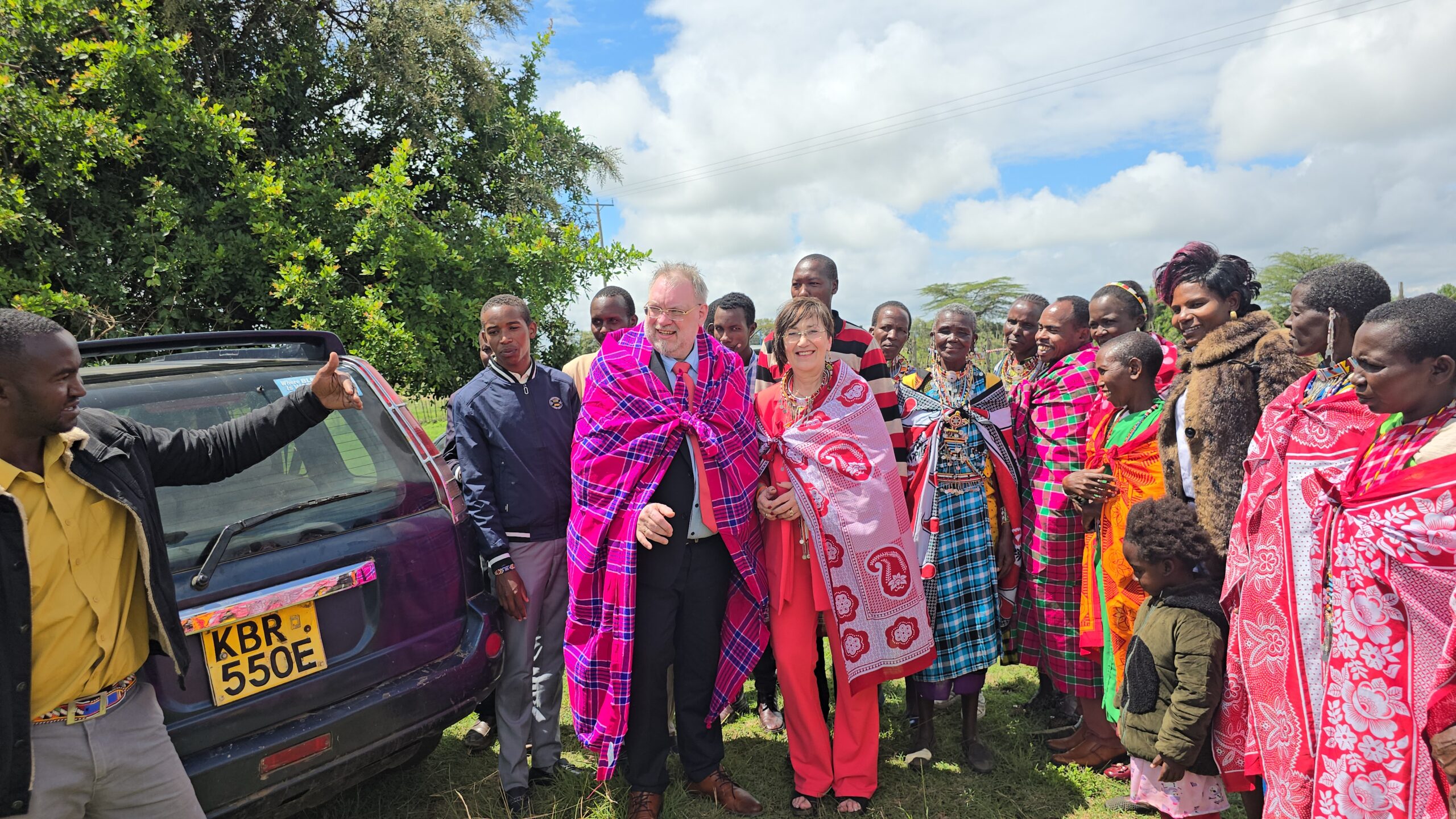 Masai in Kenia April 2024